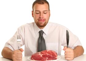 peraturan untuk mengikuti diet daging protein