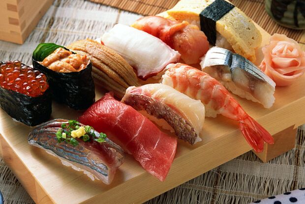 sushi untuk diet jepun